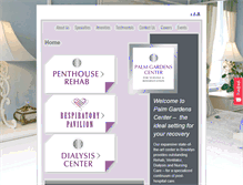 Tablet Screenshot of palmgardenscenter.com